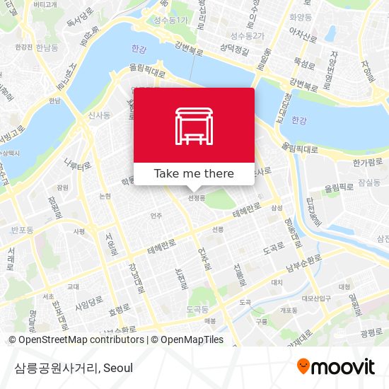 삼릉공원사거리 map