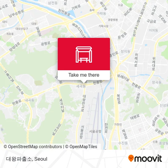 대왕파출소 map