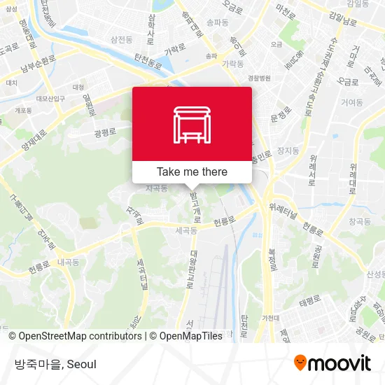 방죽마을 map