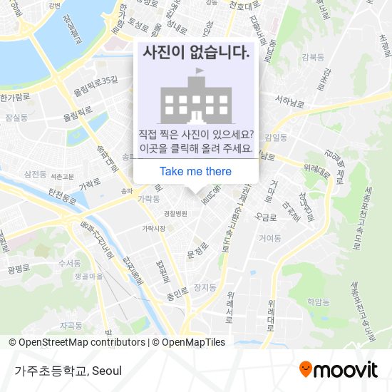 가주초등학교 map