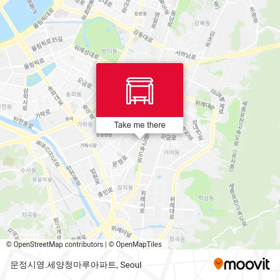 문정시영.세양청마루아파트 map