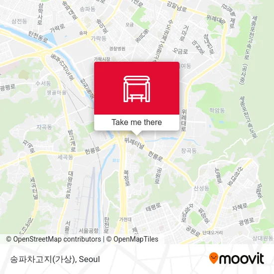 송파차고지(가상) map
