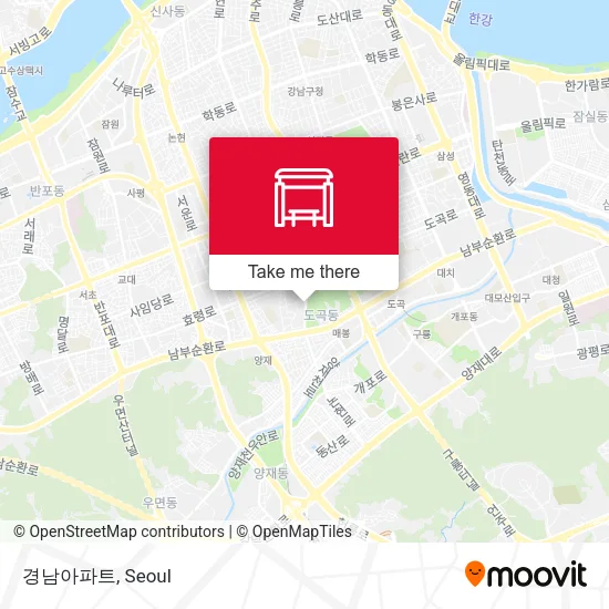 경남아파트 map
