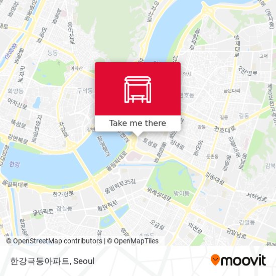 한강극동아파트 map
