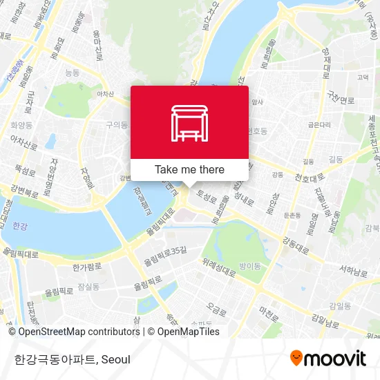 한강극동아파트 map