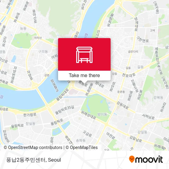풍납2동주민센터 map