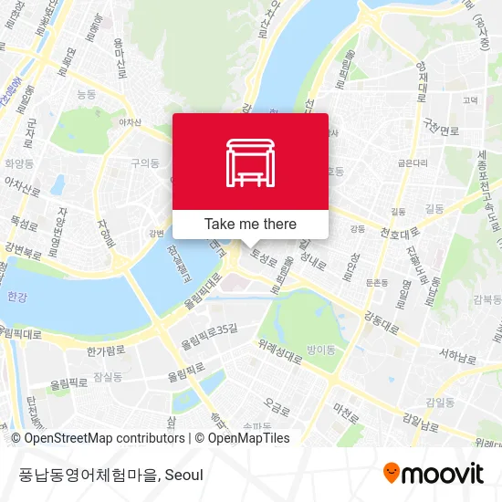 풍납동영어체험마을 map