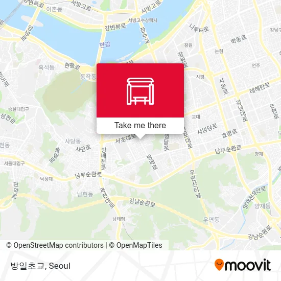 방일초교 map