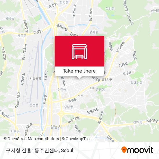 구시청.신흥1동주민센터 map