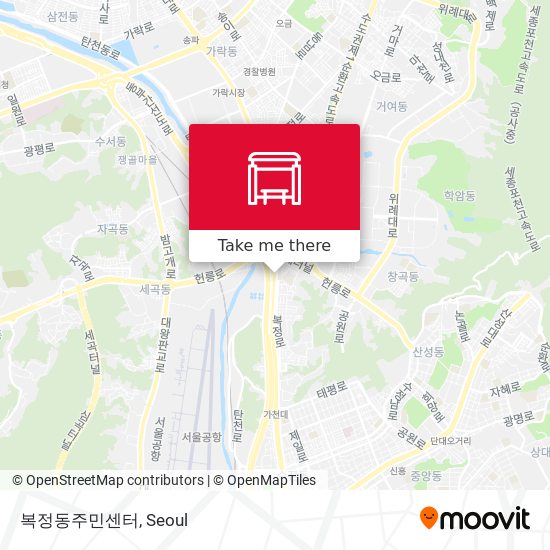 복정동주민센터 map