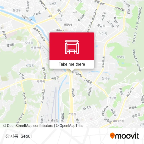 장지동 map