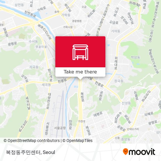 복정동주민센터 map