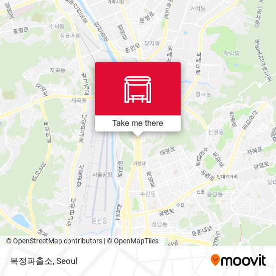 복정파출소 map