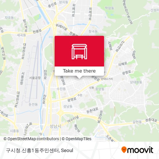 구시청.신흥1동주민센터 map