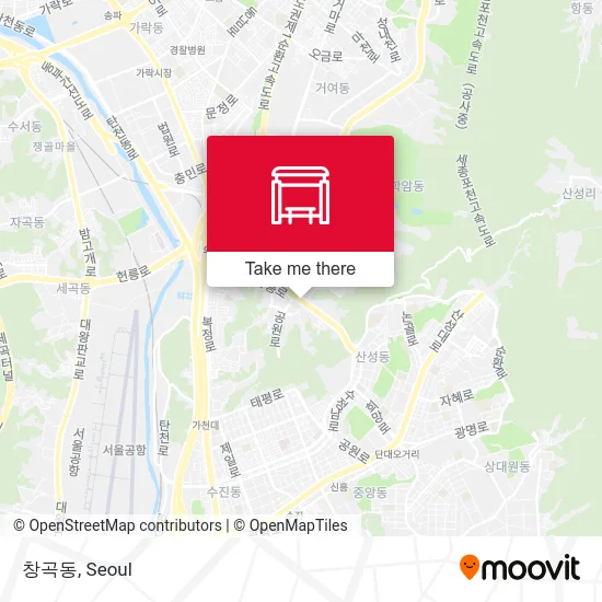 창곡동 map