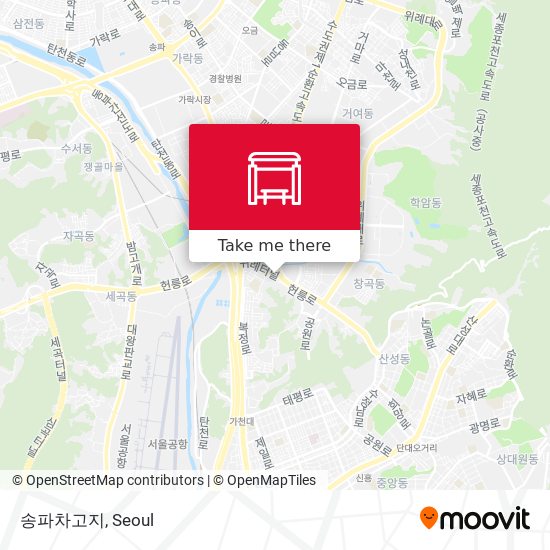 송파차고지 map