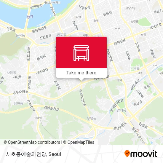 서초동예술의전당 map