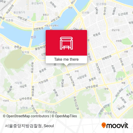 서울중앙지방검찰청 map