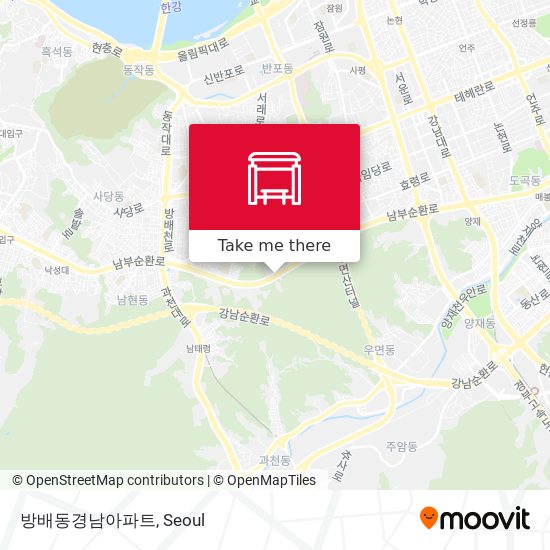 방배동경남아파트 map