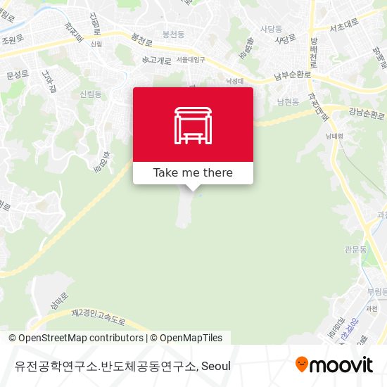 유전공학연구소.반도체공동연구소 map