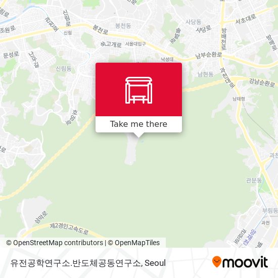 유전공학연구소.반도체공동연구소 map