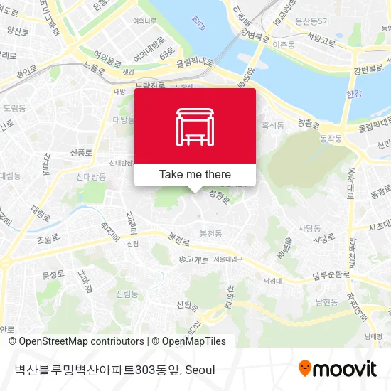 벽산블루밍벽산아파트303동앞 map