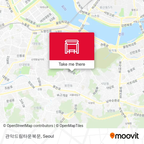 관악드림타운북문 map