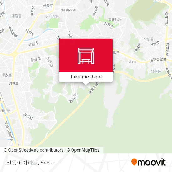 신동아아파트 map