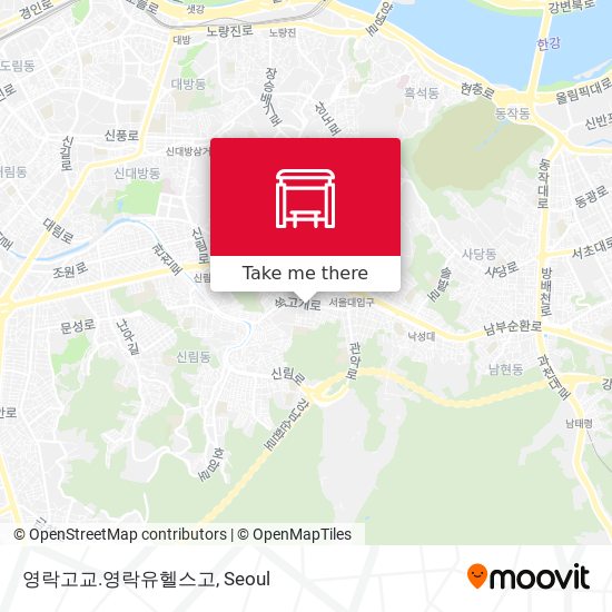 영락고교.영락유헬스고 map