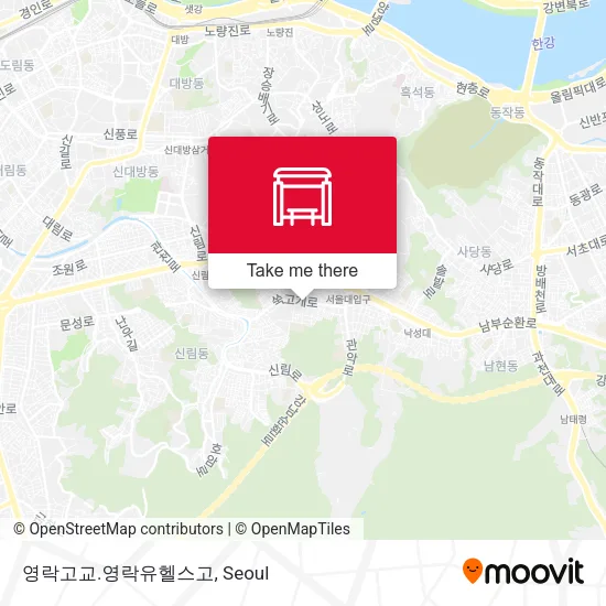 영락고교.영락유헬스고 map
