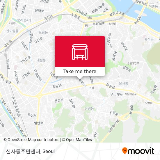 신사동주민센터 map
