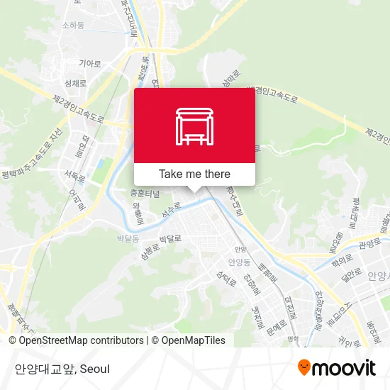 안양대교앞 map