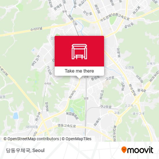 당동우체국 map