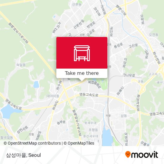 삼성마을 map