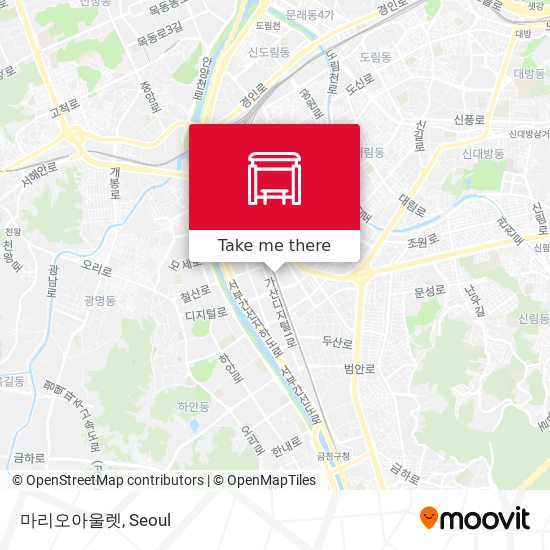 마리오아울렛 map