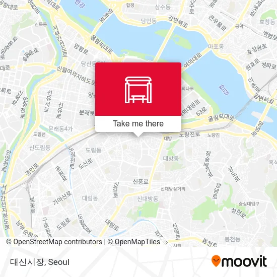 대신시장 map