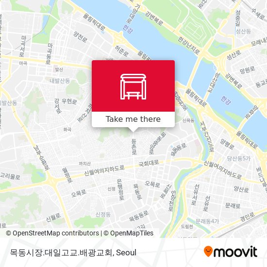 목동시장.대일고교.배광교회 map