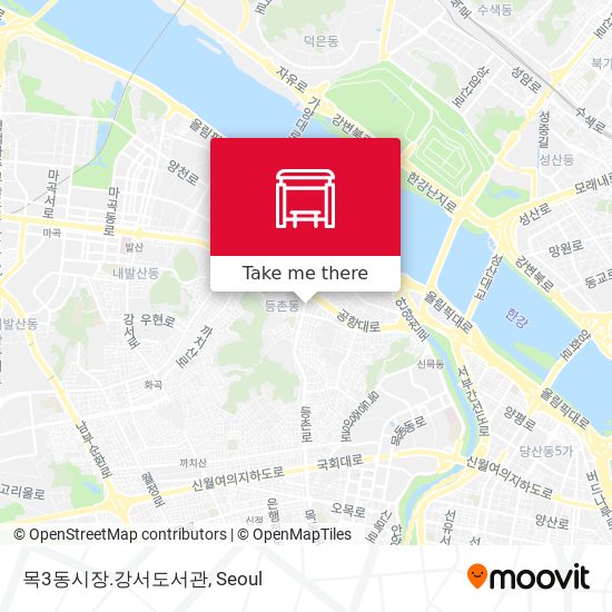 목3동시장.강서도서관 map