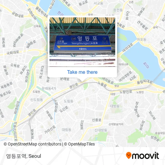 영등포역 map