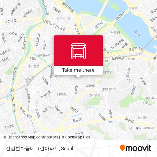 신길한화꿈에그린아파트 map
