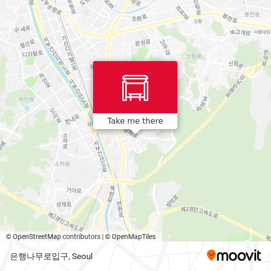 은행나무로입구 map