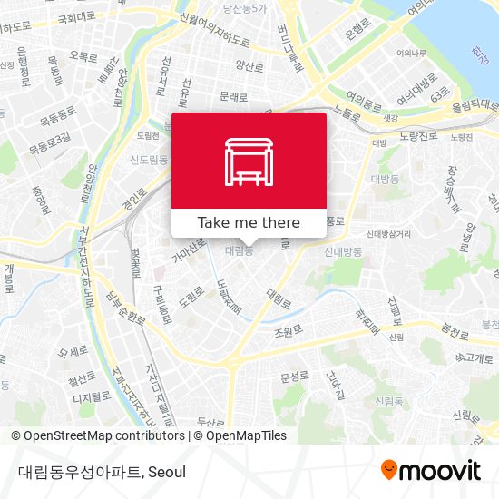 대림동우성아파트 map