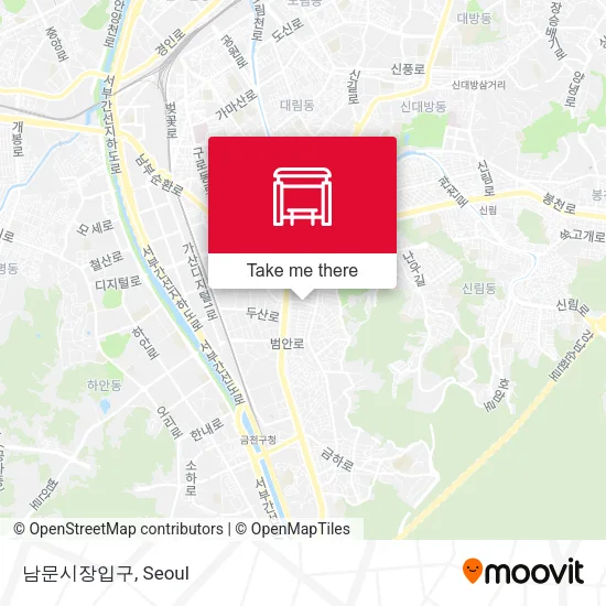 남문시장입구 map