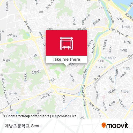 계남초등학교 map