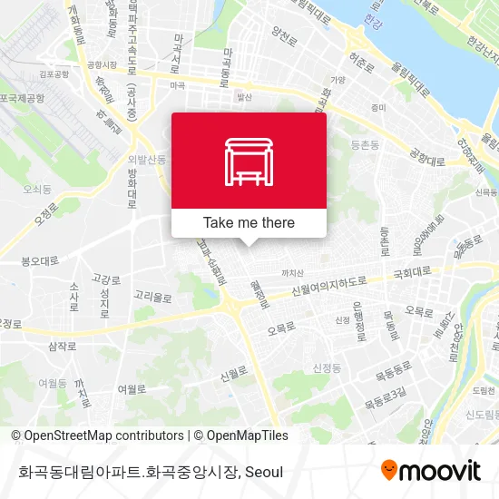 화곡동대림아파트.화곡중앙시장 map