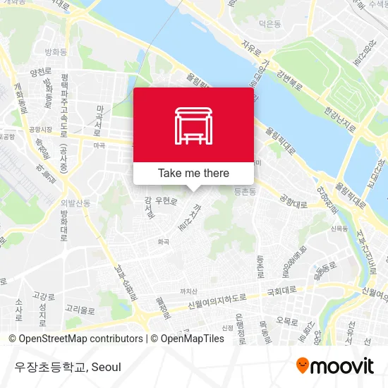 우장초등학교 map