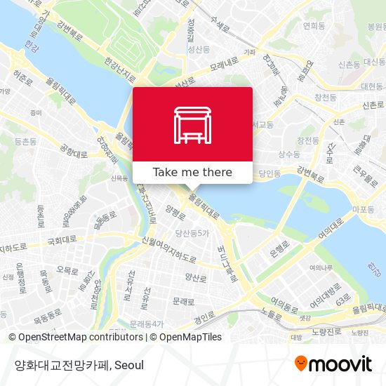 양화대교전망카페 map
