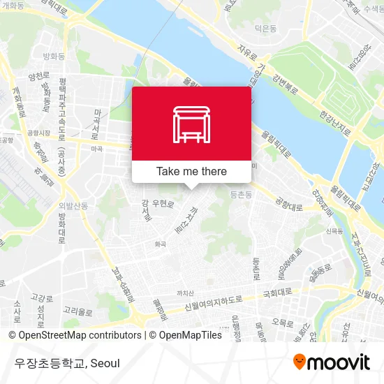 우장초등학교 map