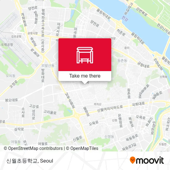 신월초등학교 map