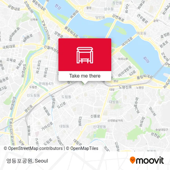 영등포공원 map